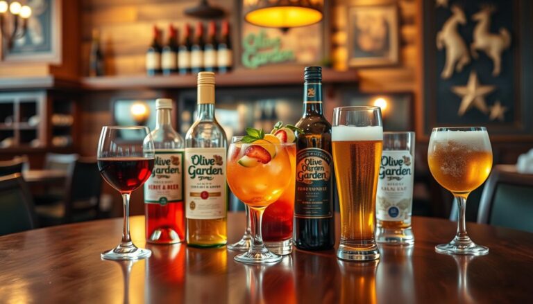 Olive Garden Alcohol Menu