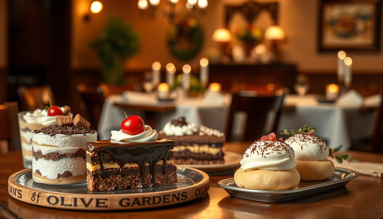 Olive Garden Dessert Menu